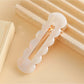 Beau - Colorful Hollowed Out Wave Shaped Hair Clip