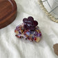 Beau - Cute Floral Pattern Acetate Hair Clip