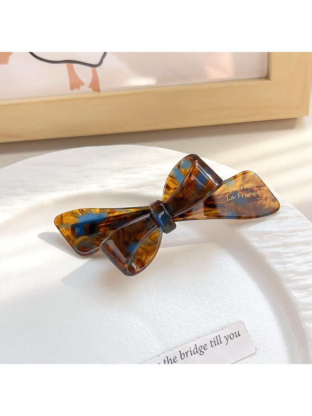 Beau - Adorable Asymmetrical Bow Hair Clips