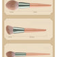 Smoosh - 10 Piece Green Makeup Brush Set