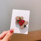 Beau - Bright Christmas Theme Bow Decorative Hair Clip