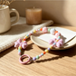 Keypus - Acrylic Bow Beaded Bag Charm Keychain
