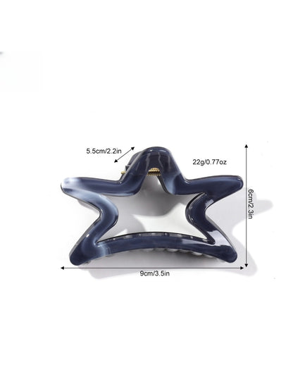 Beau - Christmas Star Shaped Jelly Hair Clips