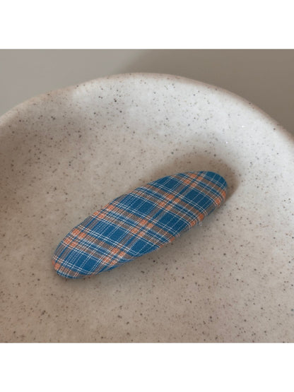 Beau - Irregular Oval Pattern Hair Clip