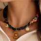 Earedge - Bohemian Eye Pendant Necklace