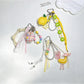Keypus - Cute Fruit Pattern Bag Pendant Keychain
