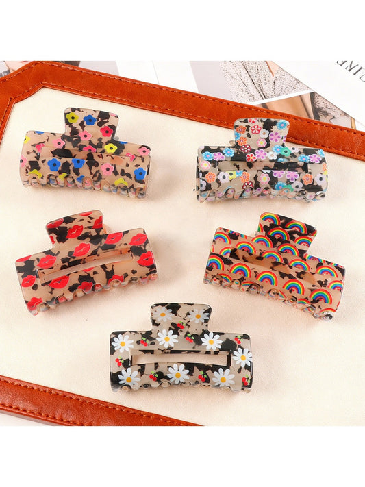 Beau - Ditsy Floral Claw Clip