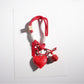 Keypus - Red Heart-Shaped Keyring