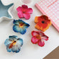 Beau - Elegant Colorful Hibiscus Shaped Claw Clip