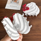 Beau - Acetate Hair Clip Ice Cream Cherry Cute