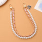Keypus - Double Chain Style Heart Pendant Bag Charm
