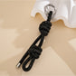 Keypus - Geometric Double Knot Bag Charm Keychain