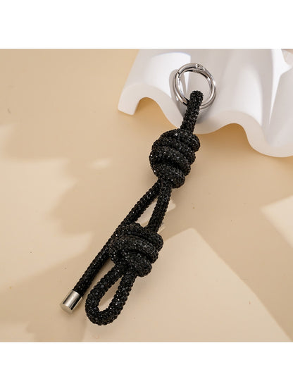 Keypus - Geometric Double Knot Bag Charm Keychain