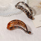 Beau - Leopard Print Curved Hair Clip