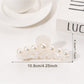 Beau - Stylish Beaded Half Round Claw Clip