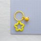 Keypus - Fresh Colorful Star-Shaped Keychain