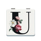 Mirroray - Floral Letter Design Folding Makeup Mirror