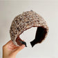 Gifty - Knitted Thickened Crown Wide Headband