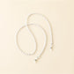 Velra - Minimalist Solid Color Beaded Eyeglass Strap