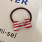 Gifty - Simple Striped Bow Hair Tie