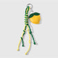 Keypus - Y2K Style Peach Pineapple Bag Pendant Keychain