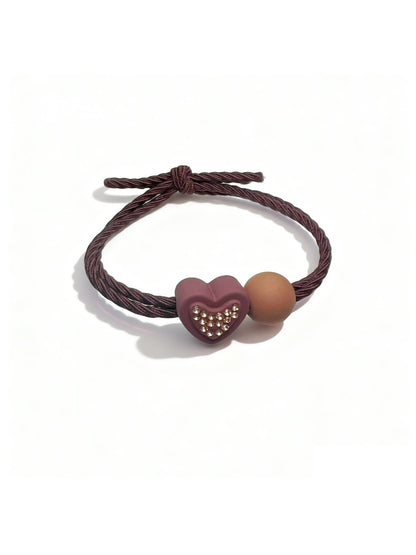 Gifty - Cute Heart Shaped Fashion Hair Tie