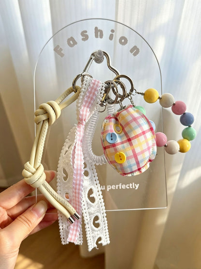 Keypus - Cute Fruit Pattern Bag Pendant Keychain