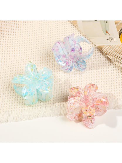Beau - Colorful Frangipani Hair Clips