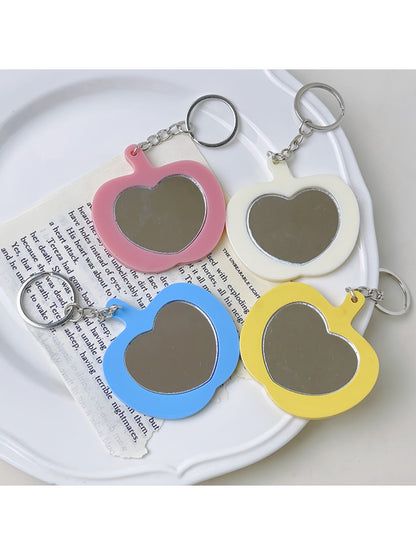 Keypus - Apple Shaped Mirror Keychain
