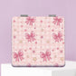 Mirroray - Foldable Floral PU Leather Makeup Mirror