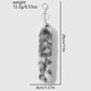 Keypus - Retro Y2K Animal Print Tail Keychain
