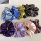 Gifty - Colorful Satin Spiral-Shaped Hair Tie