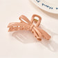 Beau - Curved Plastic Bow Hair Styling Claw Clip