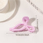 Beau - Minimalist Solid Color Bow Shaped Claw Clip