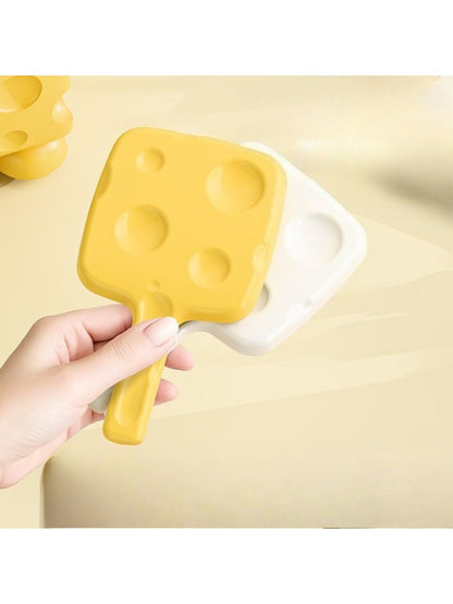 Mirroray - Cute Handheld Cheese Makeup Mirror