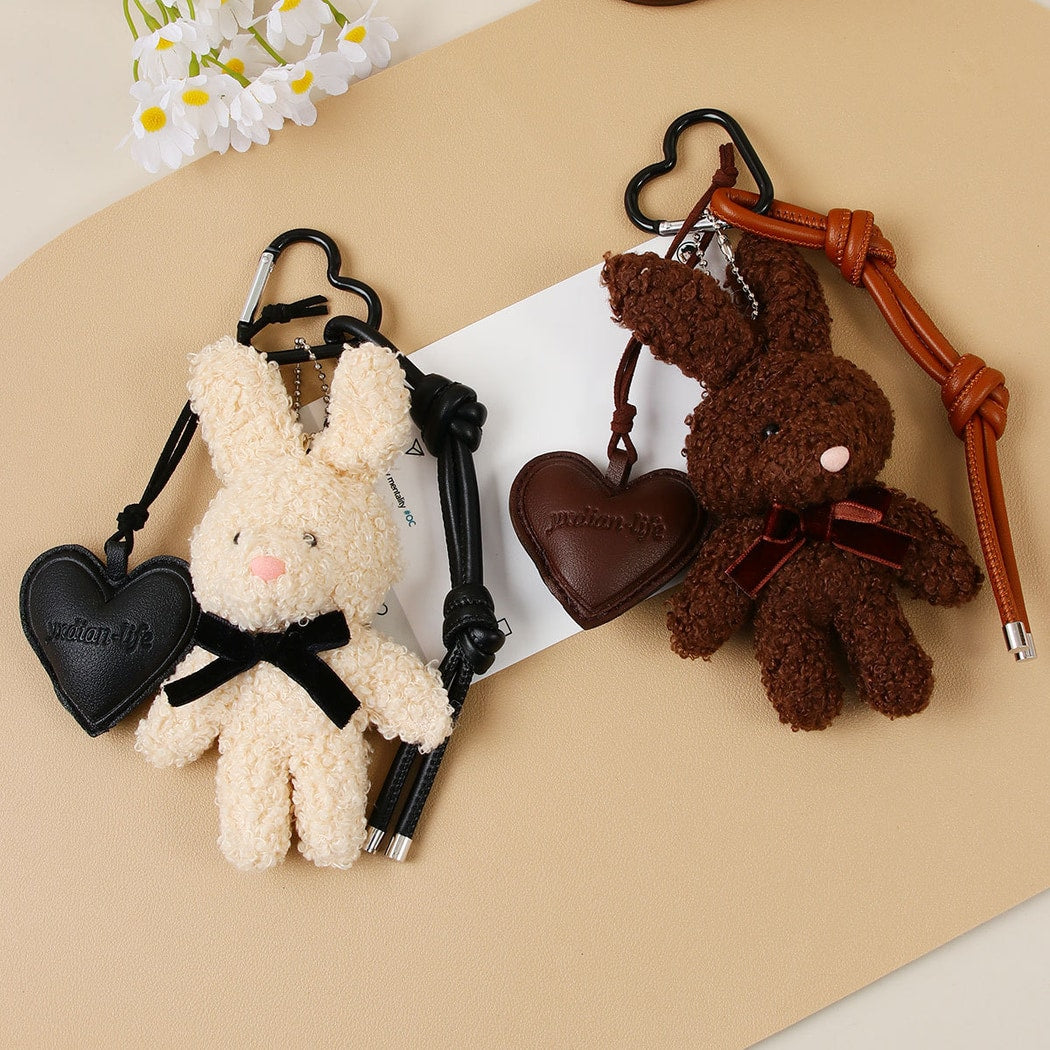 Keypus - Polyester Fiber Rabbit Bag Pendant Keychain