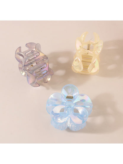 Beau - Colorful Hollow Out Flower Hair Claw Clip