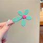 Beau - Floral Bar-Shaped Hair Clip