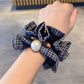 Gifty - Vintage Tartan Ruffled Scrunchie