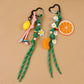 Keypus - Lemon Orange Shaped Bag Pendant Keychain
