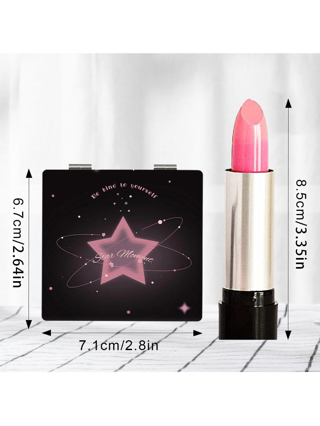 Mirroray - Y2K Cartoon Folding Makeup Touch Up Mirror