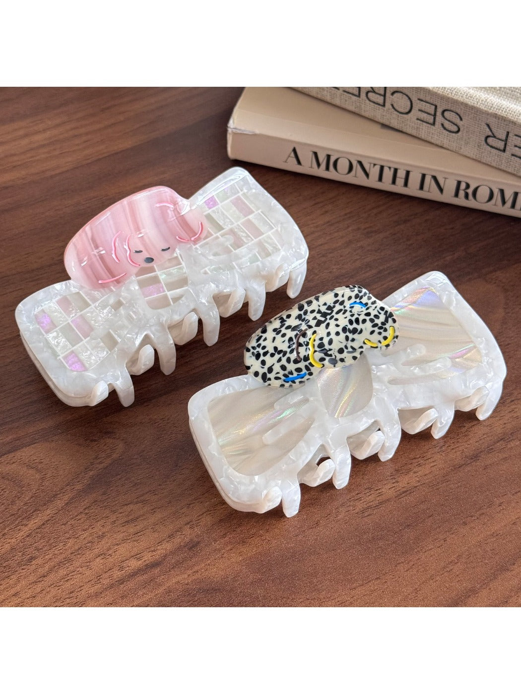 Beau - Cute Cartoon Puppy Hair Claw Clip