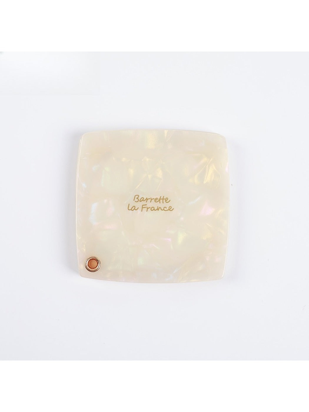 Mirroray - Small Square Mirror of Acetic Acid Plate