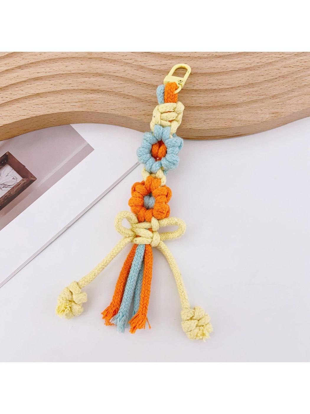 Keypus - Daisy Flower Bag Accessory Keychain