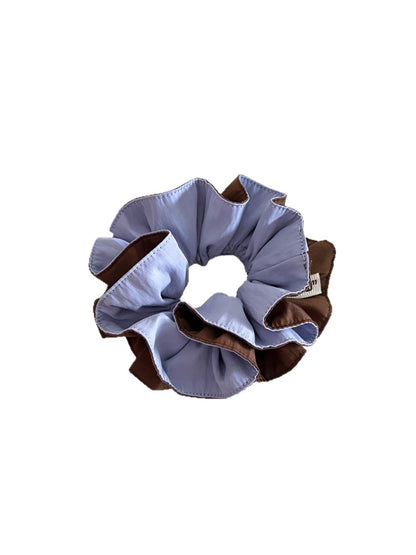 Gifty - Simple Two Tone Double Sided Scrunchie