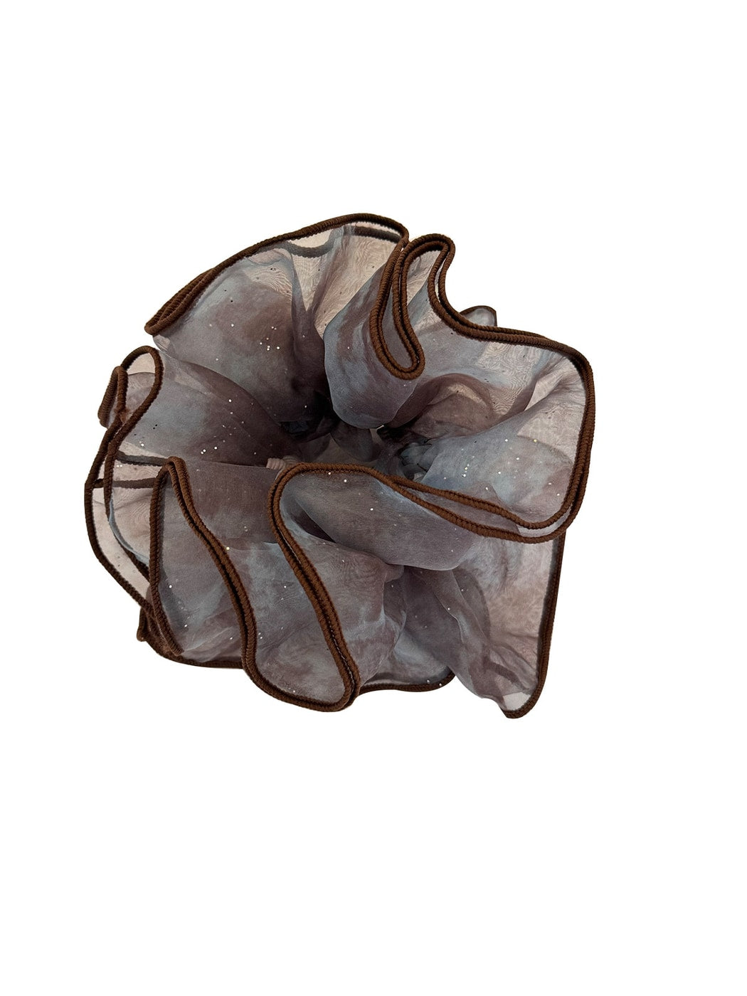 Gifty - Soft Look Printed Polyester Ponytail Scrunchie