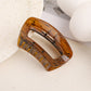 Beau - Brown Trendy Square Hair Clip