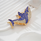Beau - Ocean Whale Shape Alloy Hair Claw Clip