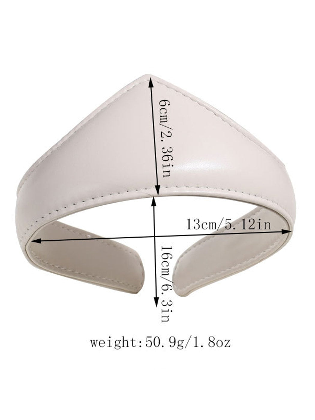 Gifty - Padded PU Court Style Fashion Headband
