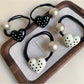 Gifty - Pretty Polka Dot Heart Hair Tie